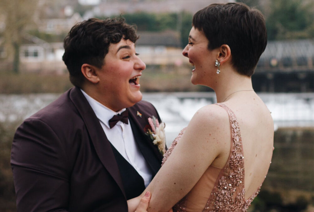 Chic Queer Wedding Ceremony with The Affirming Celebrant!